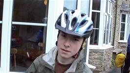 Joe at Lynton Youth Hostel